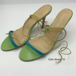 Colin Stuart Multicolor Scrappy Heel Shoe